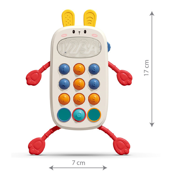 Baby Ono Sensory Konijn Activiteiten Speelgoed Telefoon 1580