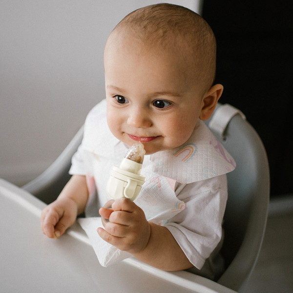 Baby Ono Twist-Out Dino Beige Sabbelzakje