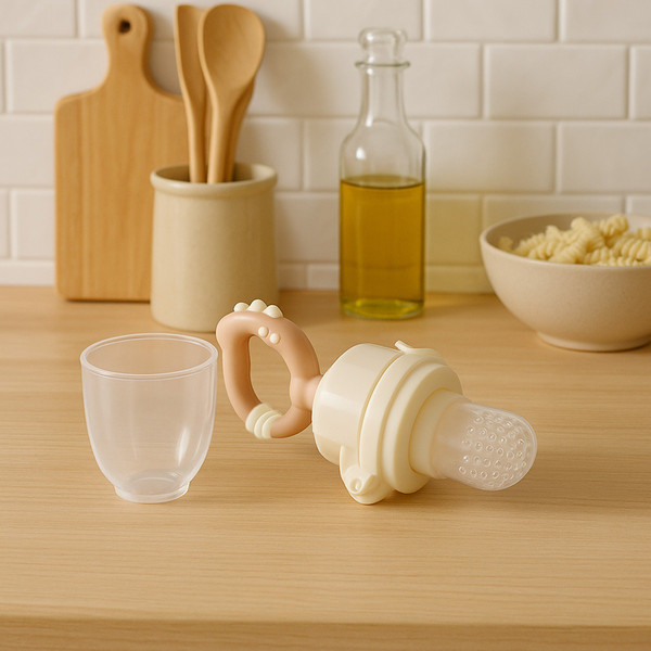 Baby Ono Twist-Out Dino Beige Sabbelzakje