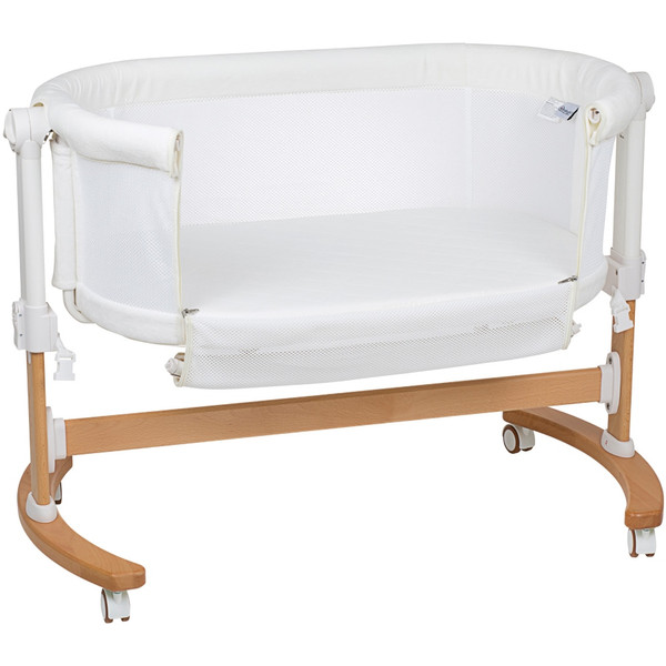 Babygo Amila Beige Creme Wieg Aan Bed 4151