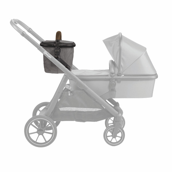 Babygo Black/Brown Boodschappenmand voor Duowagen 7812