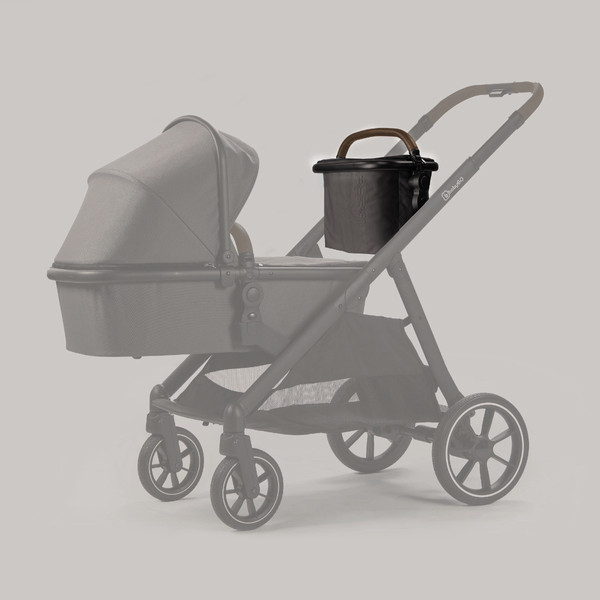 Babygo Black/Brown Boodschappenmand voor Duowagen 7812