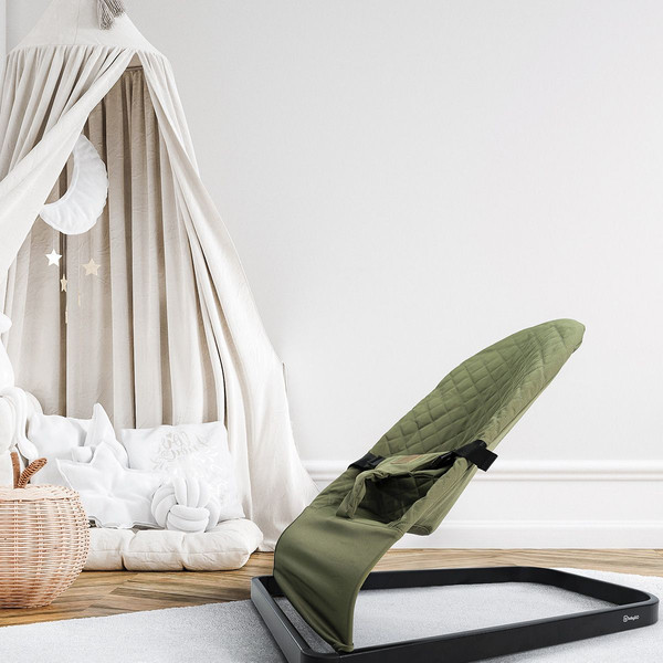 BabyGo Comfort Black Bouncer Wipstoel 1402