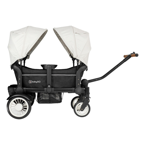 BabyGo Cozy Rider Black Luxe Kinder Bolderkar 7301