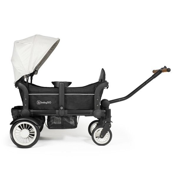 BabyGo Cozy Rider Black Luxe Kinder Bolderkar 7301
