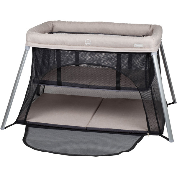 BabyGo Dreams II Beige Campingbed incl. Bodemverhoger 4702