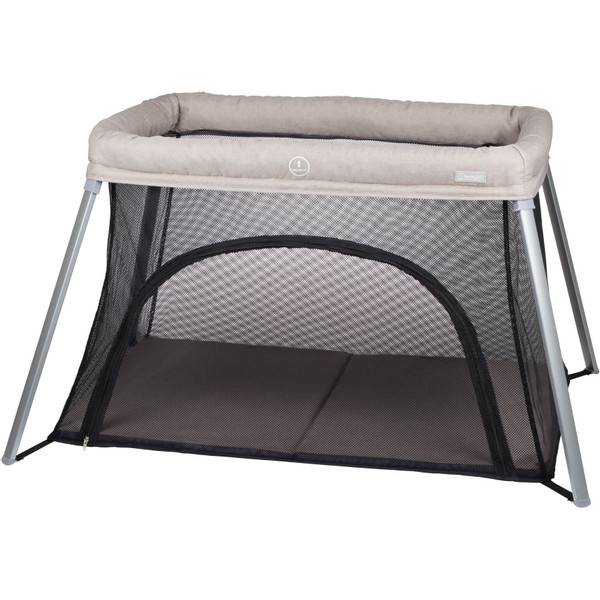 BabyGo Dreams II Beige Campingbed incl. Bodemverhoger 4702