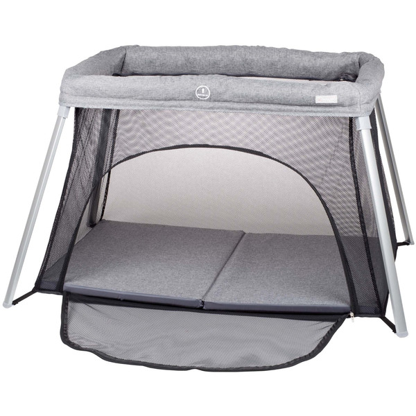 BabyGo Dreams II Grey Campingbed incl. Bodemverhoger 4701
