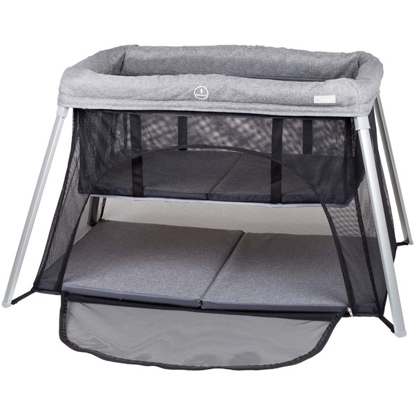 BabyGo Dreams II Grey Campingbed incl. Bodemverhoger 4701