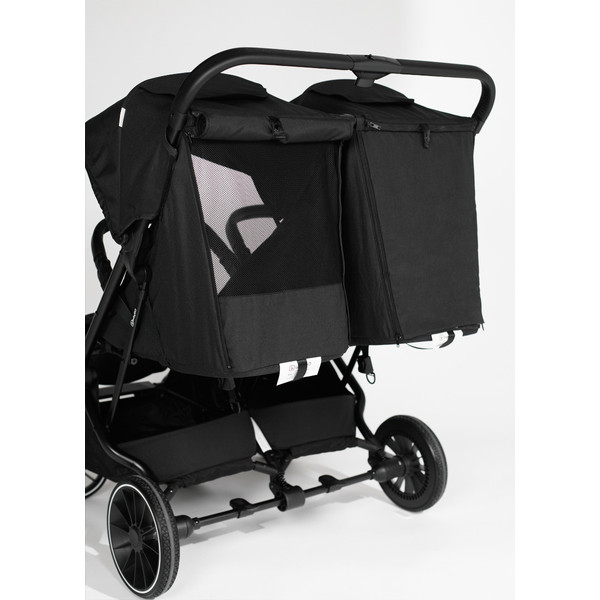 BabyGo Go Twice Black Duowagen 7901