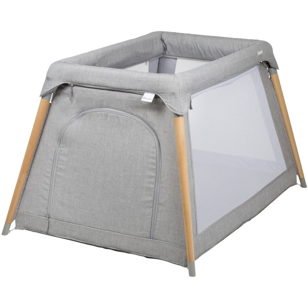 Babygo Groovy Grijs Campingbedje incl. Bodemverhoger 4551