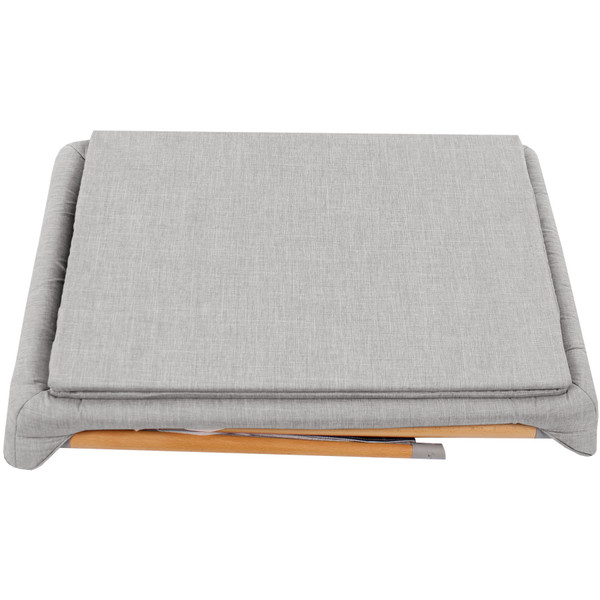Babygo Groovy Grijs Campingbedje incl. Bodemverhoger 4551