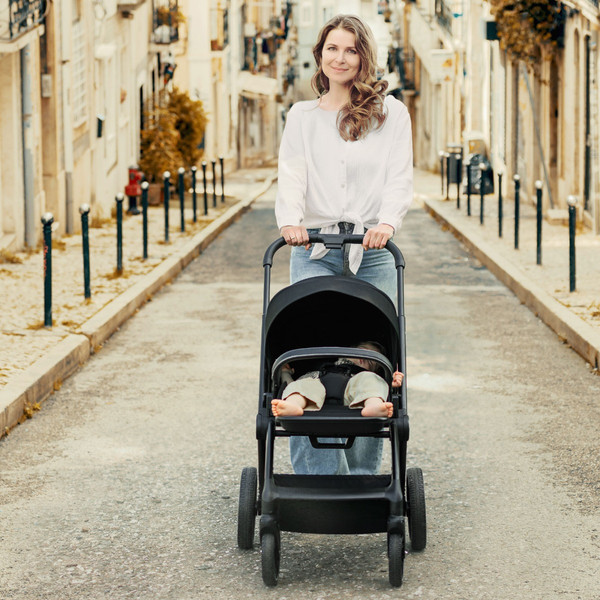 BabyGo Harmony Black 3-in-1 Kinderwagen incl. i-Size Autostoel 77511