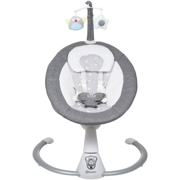 BabyGo Homey Light Grey Swing Babyschommel 190-2