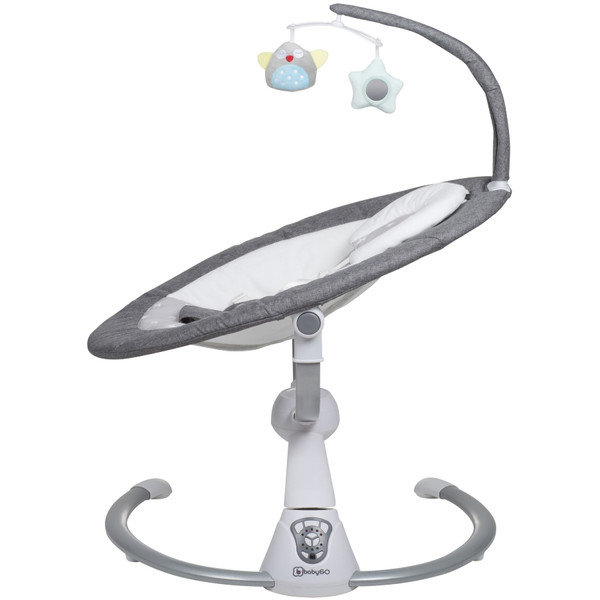 BabyGo Homey Light Grey Swing Babyschommel 190-2