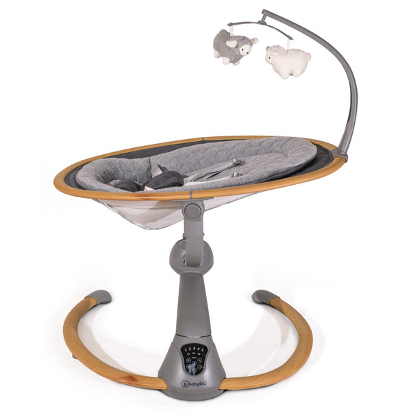 BabyGo Homey Nature/Grey Swing Babyschommel 190-3