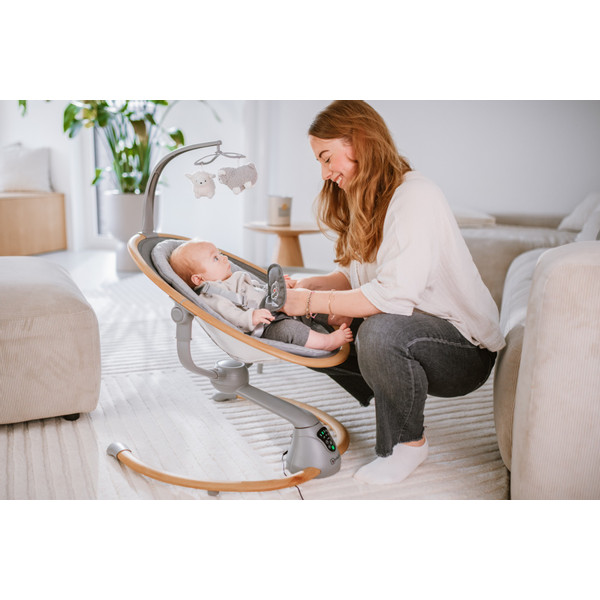 BabyGo Homey Nature/Grey Swing Babyschommel 190-3