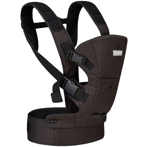 BabyGo Koala Dark Grey Melange Ergonomische Draagzak 8401