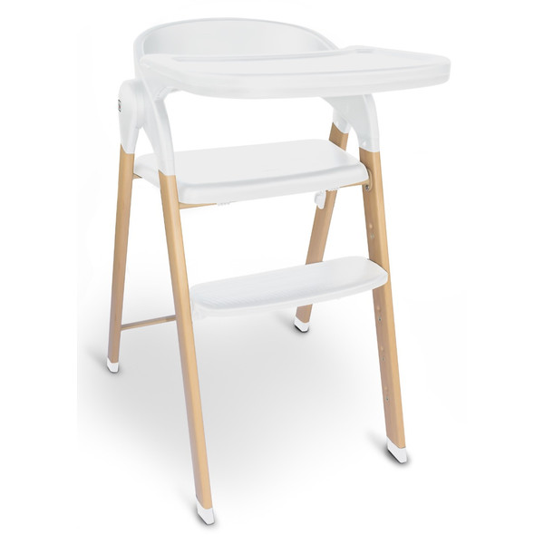BabyGo Levels White Wood Kinderstoel 5101