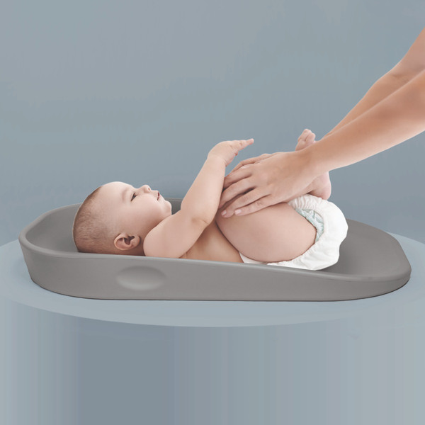BabyGo Luxepad Grey Aankleedkussen 9004