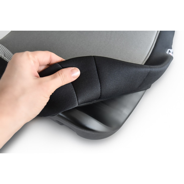 BabyGo Melange Black 125-150 cm i-Size Booster