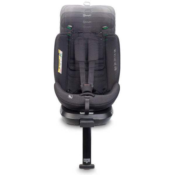 BabyGo Move Black 40-150 cm 360° i-Size Autostoel 2602