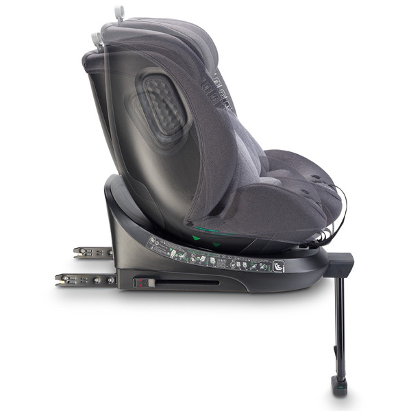 BabyGo Move Grey 40-150 cm 360° i-Size Autostoel 2601