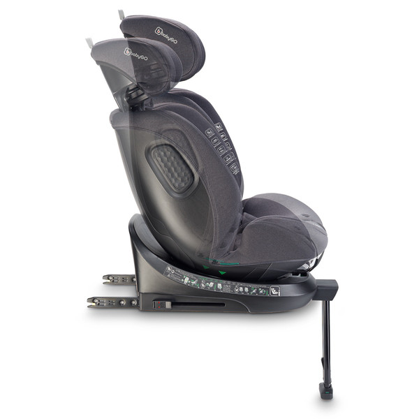 BabyGo Move Grey 40-150 cm 360° i-Size Autostoel 2601