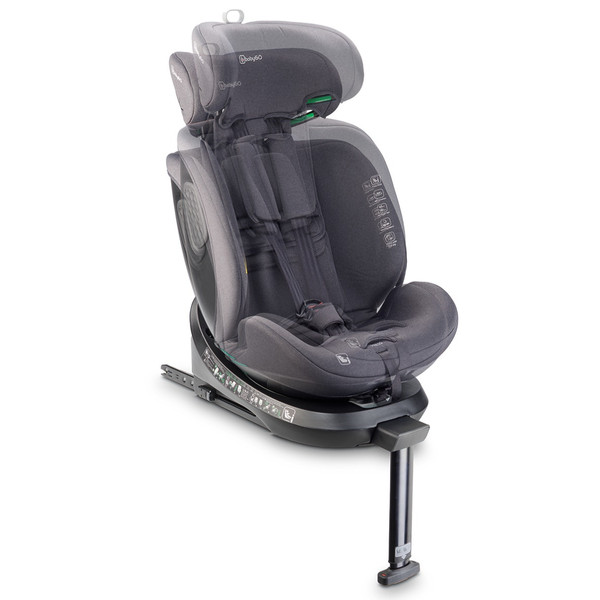 BabyGo Move Grey 40-150 cm 360° i-Size Autostoel 2601