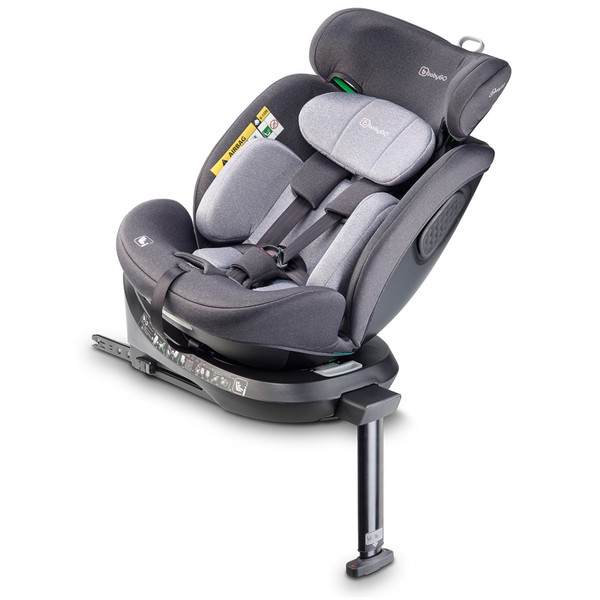 BabyGo Move Grey 40-150 cm 360° i-Size Autostoel 2601