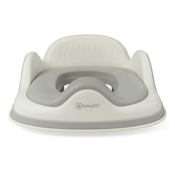 BabyGo Potty Pro Seat White/Grey Toiletverkleiner 9002