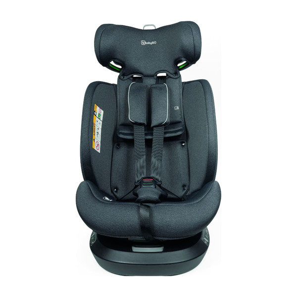 BabyGo Protection Grey 40-150 cm 360° i-Size Autostoel 2372