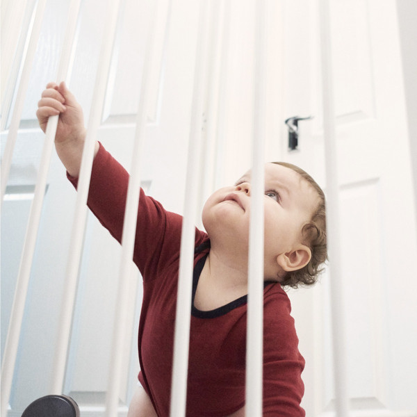 Babygo Safety BabySecure Wallfix White Traphek 4061
