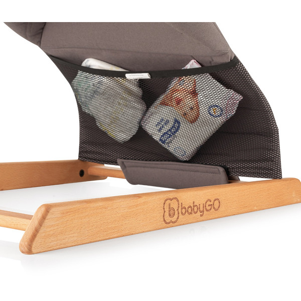 BabyGo Skippy Grey Bouncer Wipstoel 1751