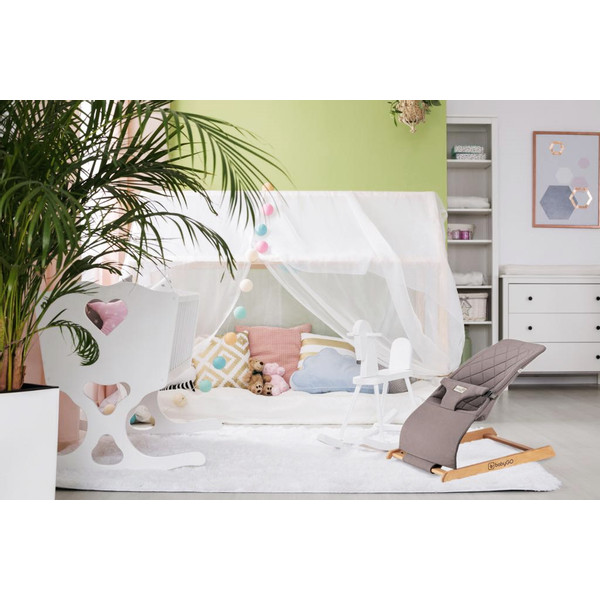 BabyGo Skippy Grey Bouncer Wipstoel 1751