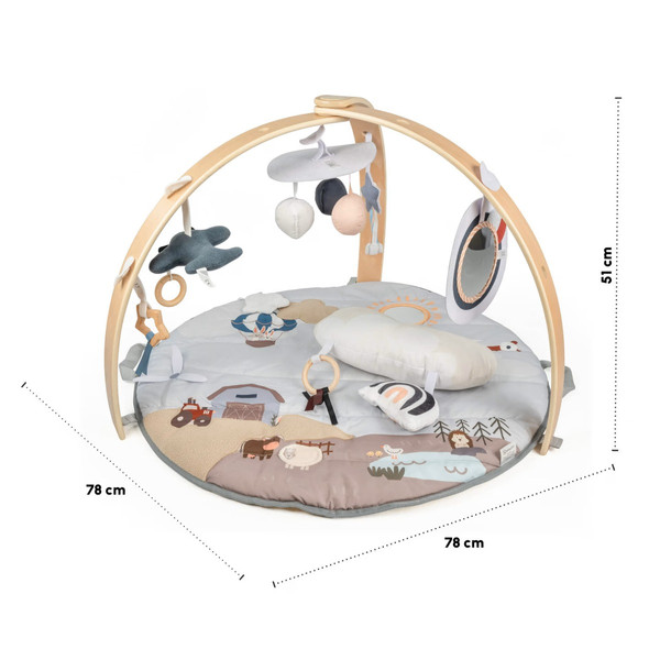Babygo Sky Houten Activity Gym Speelkleed 8504