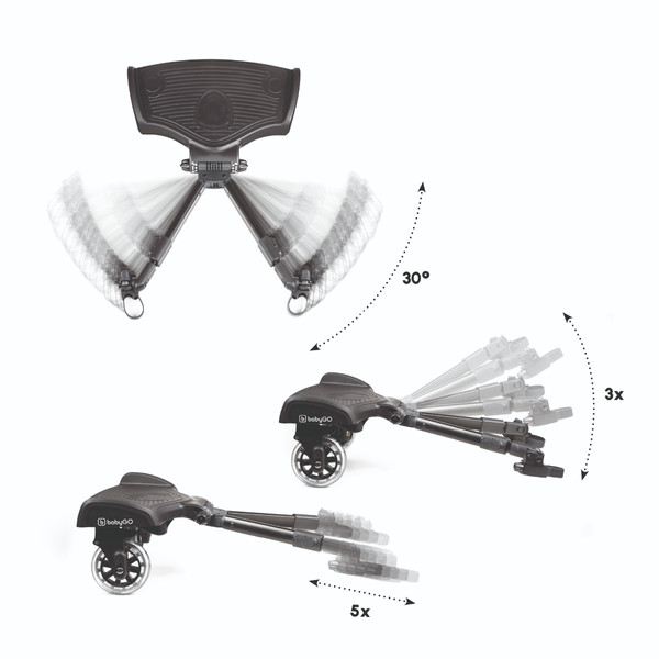 BabyGo WeGo Meerijdplankje 68001