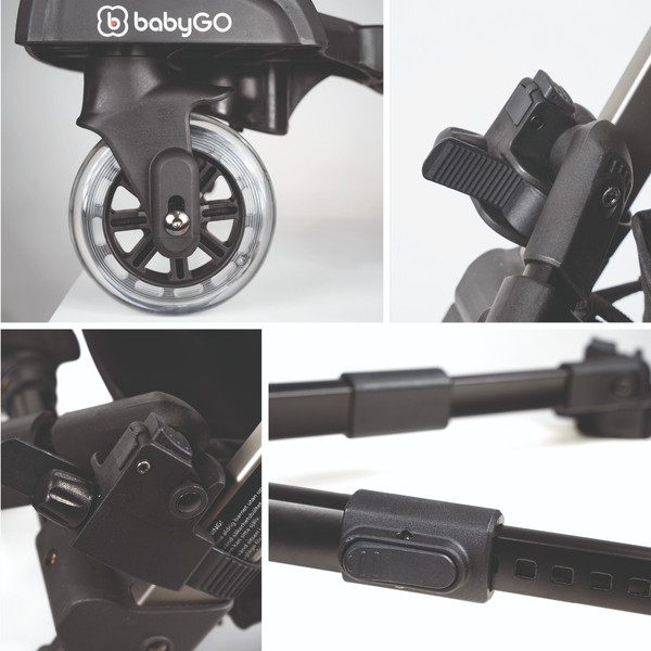 BabyGo WeGo Meerijdplankje 68001