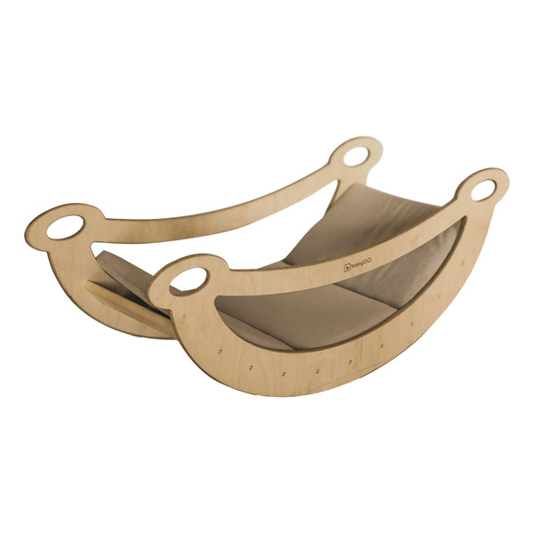 BabyGo Woodland Nature Houten Schommelstoel / Rocker 99925