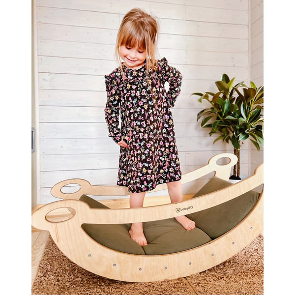 BabyGo Woodland Nature Houten Schommelstoel / Rocker 99925
