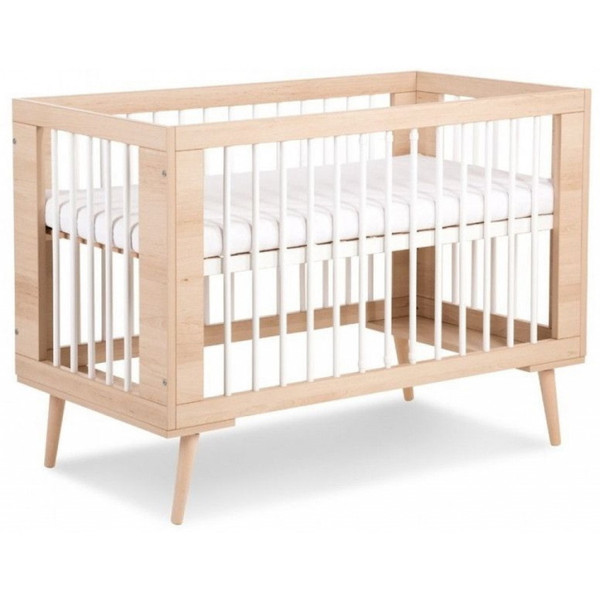 Babykamer Marloes Naturel: Ledikant, Commode & 2-Deurskast
