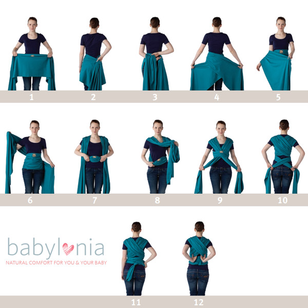 Babylonia Tricot-Slen Organic Sierra Brown Draagdoek BDDTS_1_903
