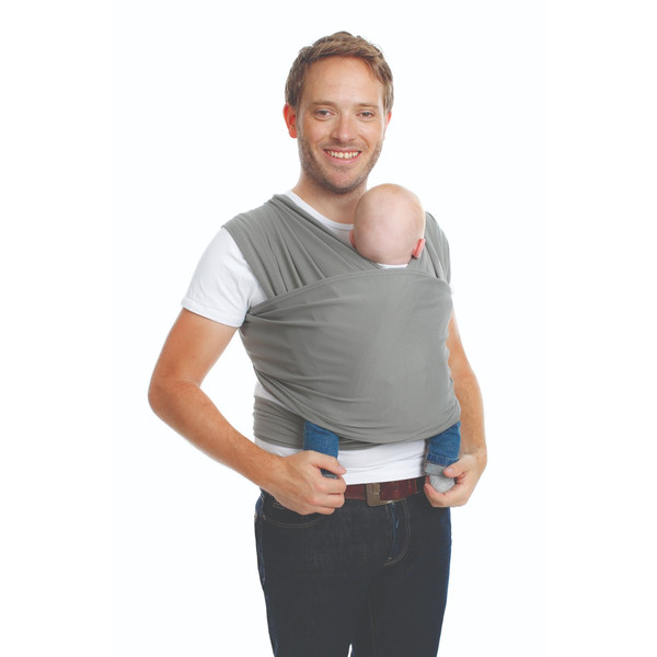 Babylonia Tricot-Slen Cool Moon Mist Grey Draagdoek