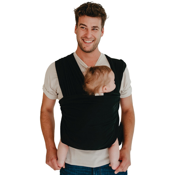Babylonia Tricot-Slen Organic Black Draagdoek