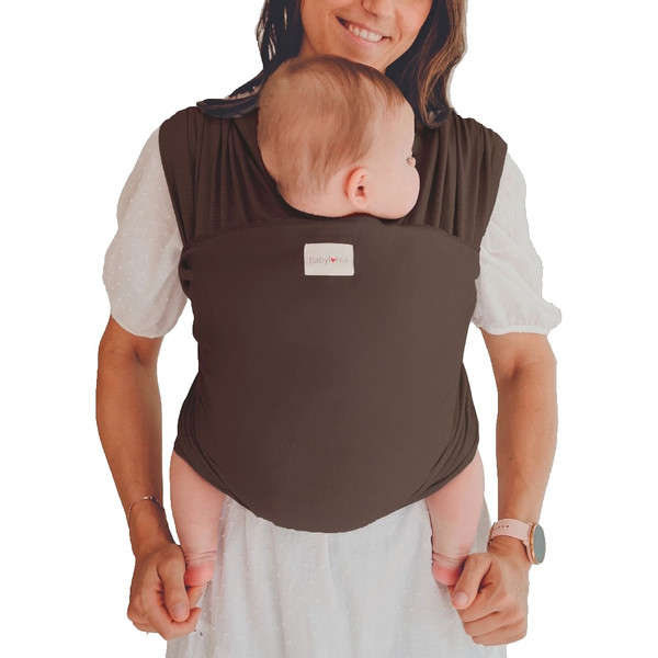 Babylonia Tricot-Slen Organic Chocolat Fudge Draagdoek