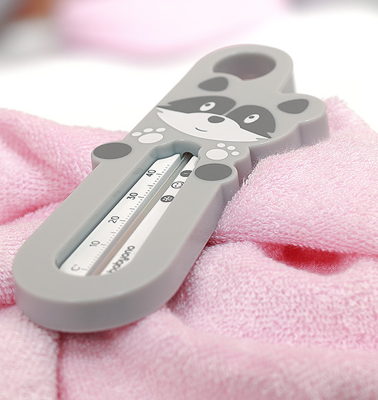 Baby Ono Wasbeer Grijs Drijvende Bad Thermometer 777/01