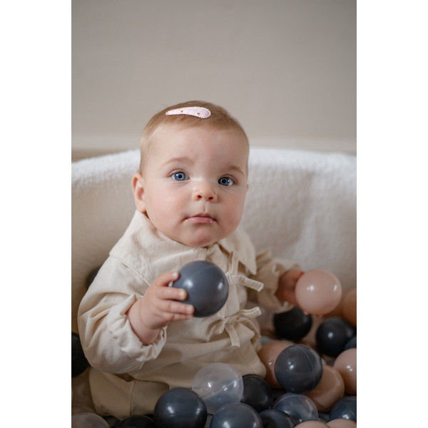 Mooskids Frenkie Teddy Off-White Ballenbak incl. 200 ballen