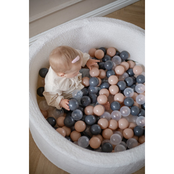 Mooskids Frenkie Teddy Taupe Ballenbak incl. 200 ballen