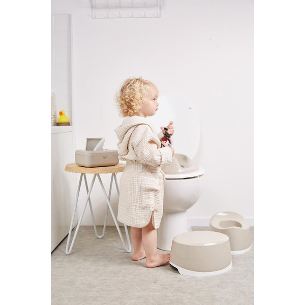Bebe-Jou Taupe Ovaal Opstapje 402605