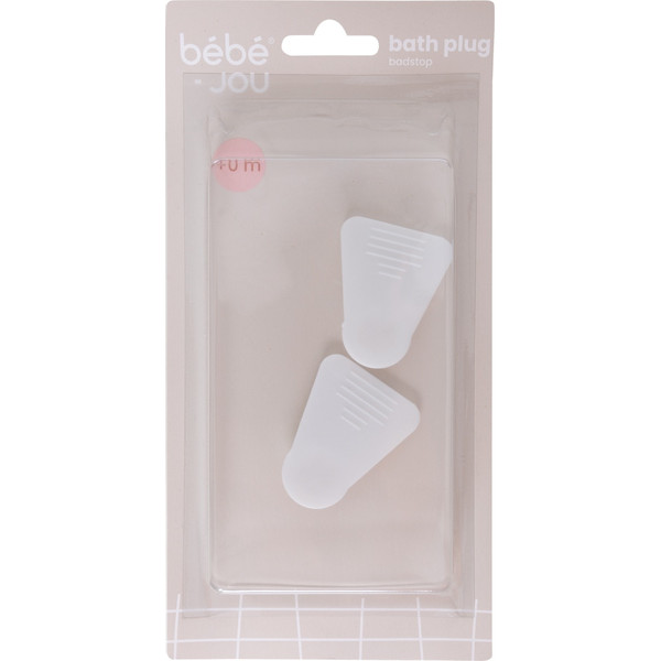 Bebe-Jou Wit 2 stuks Badstop 415901